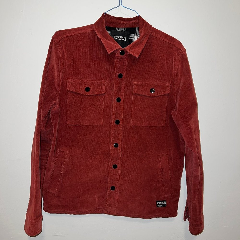 Ezekiel - Corduroy stretch shirt jacket